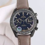 Omega Speedmaster 9300 Movement 44.25MM Brown Leather Replica Wrist Watch